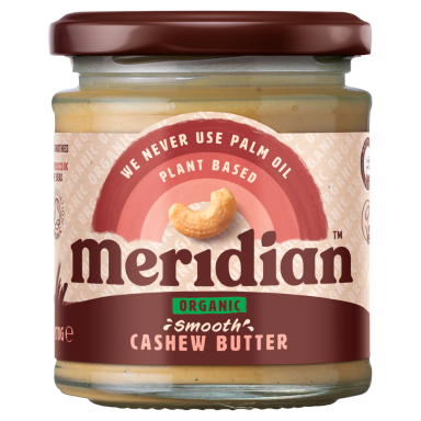 Meridian Cashew Butter Smooth Organic - 170G