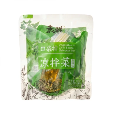 YuanXian Légumes en sauce au piment (saveur au poivre de rotin) 268 g
