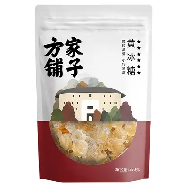 SUGAR•*¨*•.¸♬︎ Fang Jia Pu Zi Yellow Rock Sugar 350g | Home Baking & Sugar | Joybuy