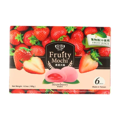 Royal Family Fruity Mochi-Strawberry 180g