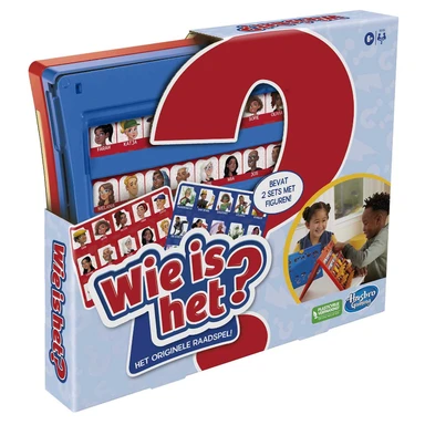 Hasbro Gaming Raad Wie? bordspel - 2 spelers, nieuwe editie