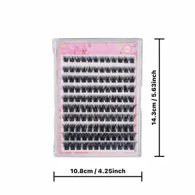 MeoMagic accessoires wimpersets 10 rijen 20 5 (voorgeplakt)