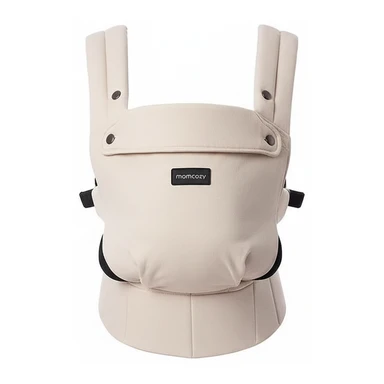 Momcozy Baby Carrier - Ergonomic, Comfortable & Lightweight, for 7-44lbs (3-20kg) Babies, Easy to Wear, Hands-Free, Enhanced Lumbar Support, Solid Color for Infants & Toddlers, Khaki, gifts for mom