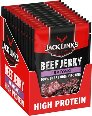 Jack Link's Beef Jerky Teriyaki Flavour 12 x 25g