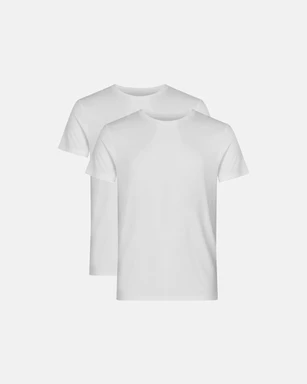 Resteröds T-Shirt 2-Pack Bamboo White 2XL