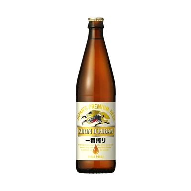 Kirin Ichiban Beer Bottle 500ml 5%