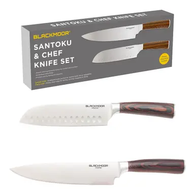 BLACKMOOR 2pc Knife Set