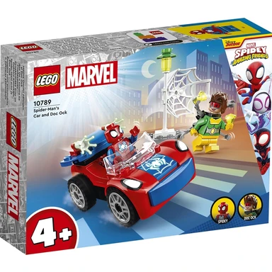 LEGO Marvel Spidey et ses Formidables Amis La voiture de Spider-Man et le set de Doc Ock 10789