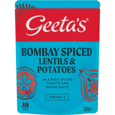 Geetas Bombay Spiced Lentils 250G