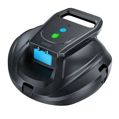 [Limitierte Angebote - 92,99 € mit kostenlosem Lieferung am nächsten Tag] XUSHIDZ Poolreinigungsroboter SP1, 130 Minuten Laufzeit, One-Touch-Start, Auto-Parken, Ideal für Aufstellpools und eingelassene Pools mit flachem Boden, Bis zu 861 sq.ft