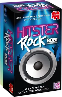 Hitster Rock, A Party and Card Game for Adults and Families - 2 to 10 players from 16 years, German (DE)
