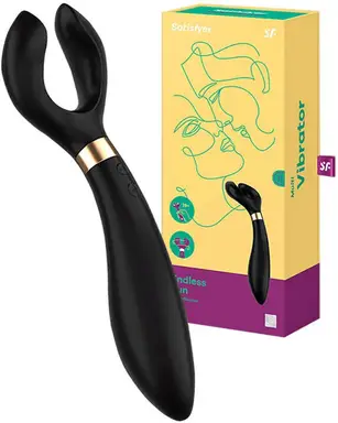 Satisfyer Multifun 3 - Vibrator - 100 Standen Draaibare Kop Waterdicht Zwart