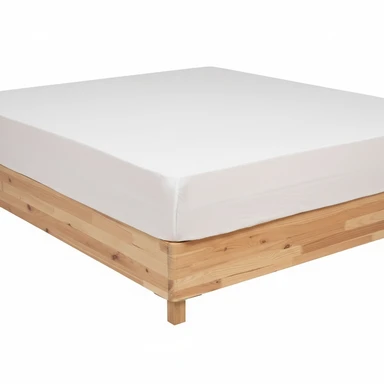 5five Priscia Spannbettlaken, 160 x 200 cm, 30 cm Einstieg, weißes Mikrofaser