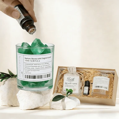 Zooly Crystal Diffuser Gift Set - Enchanted Wood Phantom (Green Crystal), 380G, 1 Set