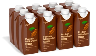 Vilgain Protein Milkshake Cocoa - 12 x 330ml