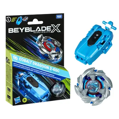 Beyblade G1491  X Cobalt Dragoon 2-60C Launcher Set