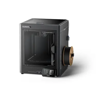 Joybuy x Elegoo Centauri Carbon 3D-Drucker, CoreXY 500 mm/s Hochgeschwindigkeitsdruck mit automatischer Kalibrierung, 320 °C Düse und integrierter Kamera, sofort einsatzbereit, 256 × 256 × 256 mm druckvolumen