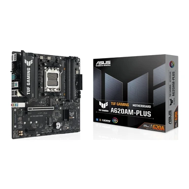 Gigabyte SUS Prime A620AM-A-CSM Business-Mainboard AMD A620 (DDR5, PCIe 4.0, M.2-Unterstützung, Realtek 1GB Ethernet, DisplayPort, HDMI, USB 5Gbps Typ-A (rückseitig & vorne), SATA 6Gbps, Aura Sync)