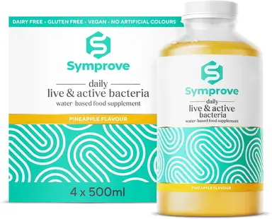 SYMPROVE Live & active water-based supplement - Pineapple 4 week pack