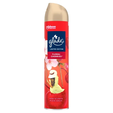 Glade Air Freshener Spray, Floral Cherries, 300ml