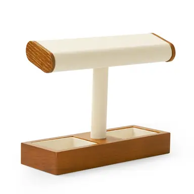 Support de bracelet en T Oirlv, support d'affichage de montre, support d'affichage de bracelet-montre pour exposition en magasin, étagère d'organisation de bijoux montre pour exposition de vente (microfibre)