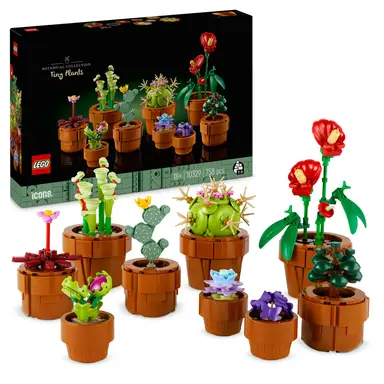 LEGO Botanische Kollektion 10329 Mini-Pflanzen-Set für Erwachsene