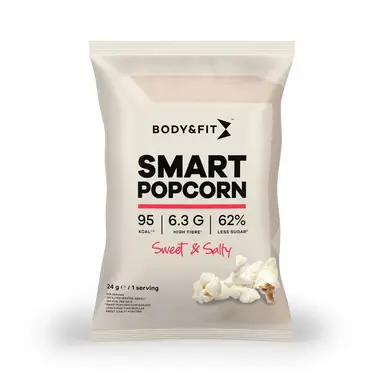 Body&Fit Smart Popcorn Zoet &amp; Zout 24 g (1 portie)