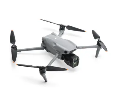 DJI Air 3S Fly More Combo (RC 2 Fernsteuerung mit Bildschirm), Drohne mit 1" CMOS Weitwinkel- & mittlerer Telekamera für Erwachsene, 4K/60fps, omnidirektionale Erkennung & 3 Akkus für längere Flugzeit