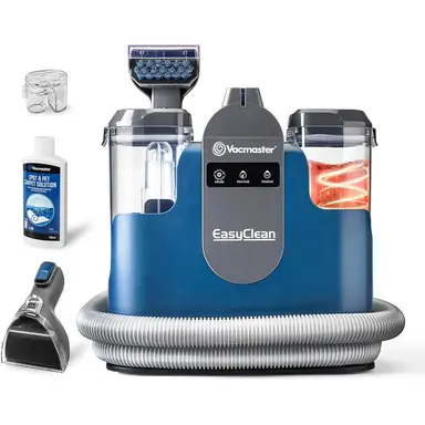 Vacmaster SCC1201H 500 W elektrische, verwarmde waszuiger en vloerkleerreiniger voor bekleding, autovlekken en banken