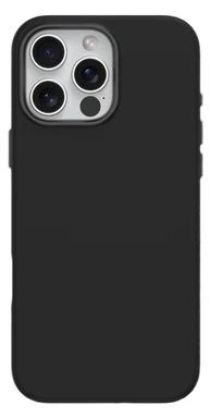 COMMA Nature Series Magnetic Silicone Phone Case - iPhone16 - Black