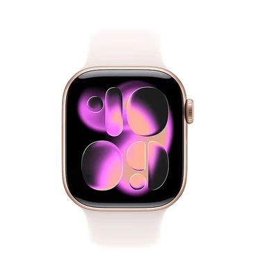 APPLE Watch Series 11 GPS + Cellular 42mm Gold Titanium Case with Gold Milanese Loop