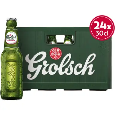 Grolsch Premium Pilsener Krat 24x300ml