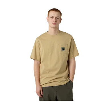 THE NORTH dames T-shirt - Khaki Stone - maat M - model NF0A8E3M