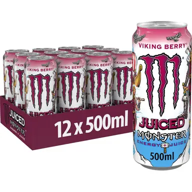 MONSTER ENERGY Viking Berry 12 x 0,5 l