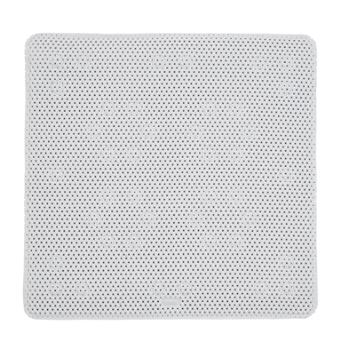 Croydex Bath & Shower Mat Teviot Anti Slip White 53x55cm