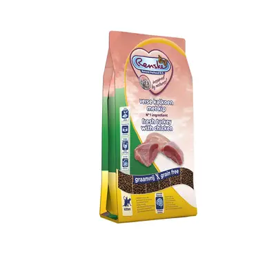  Renske Croquettes pour chaton à la dinde et au poulet - 400 g [Date de péremption : 07/02/2026]