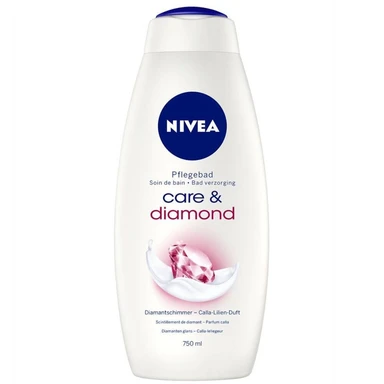 NIVEA Care & Diamond - Gel Bain Moussant Lys Calla - 750 ml