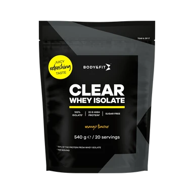 Body&Fit Clear Whey Isolate mango 540 g (20 porties)