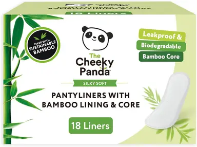 The Cheeky Panda Pantyliners 18 Pack