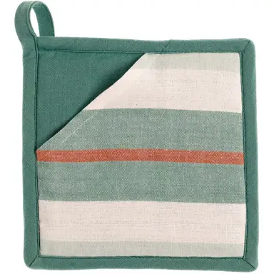 WINKLER Manique 2-en-1 recyclée Yuna Vert d’eau - 20 x 20 cm