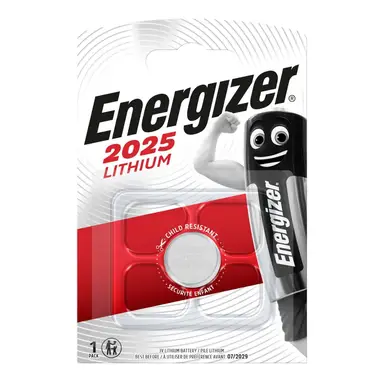 Energizer CR2025 Lithium Coin Cell - Pack of 1