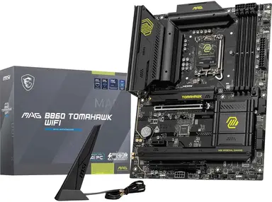 MSI MAG B860 TOMAHAWK WIFI moederbord Intel B860 LGA 1851 (Socket V1) ATX