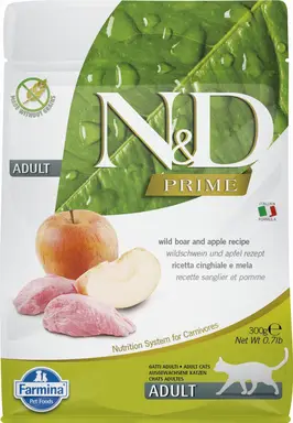 Farmina N&D Prime Katzenfutter Wildschwein 300 g