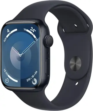 Apple Watch Series 9 (2023) - GPS - 41mm - Midnight Aluminium Case w/ Midnight Sport Band (S/M)