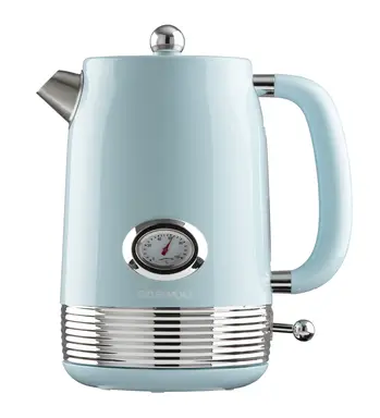 DAEWOO Denver Retro Kettle, 1.5L, Rapid Boil, Sky Blue - SDA2749GE