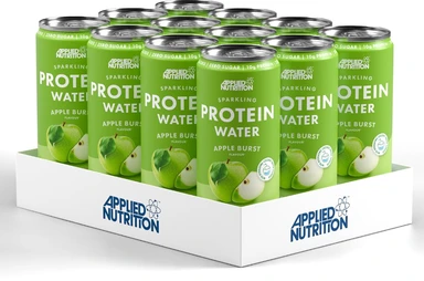 Applied Nutrition Sparkling Protein Nutrition Drink Apple Burst Flavour - 12 x 330ml