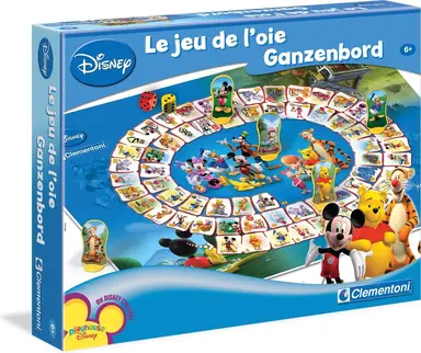 Clementoni Disney gans spelbord - 2-6 spelers, karton