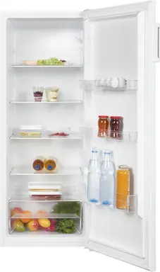 Exquisit KS320-V-H-040E – vrijstaande koelkast – energielabel E – 242 liter – met handgreep – wit