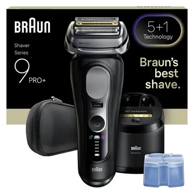 BRAUN Série 9 9660cc Rasoir à grille électrique - 5+1 éléments synchronisés - station de nettoyage et de charge intelligente