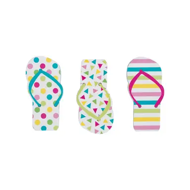 Unique Flip Flop Notepads, 12 pack